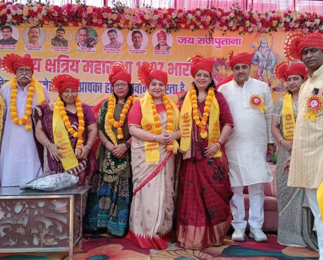 कानपुर में अखिल भारतीय क्षत्रिय महासभा का शौर्य स्वाभिमान सम्मेलन: एकजुटता और समान अधिकार की उठी मांग